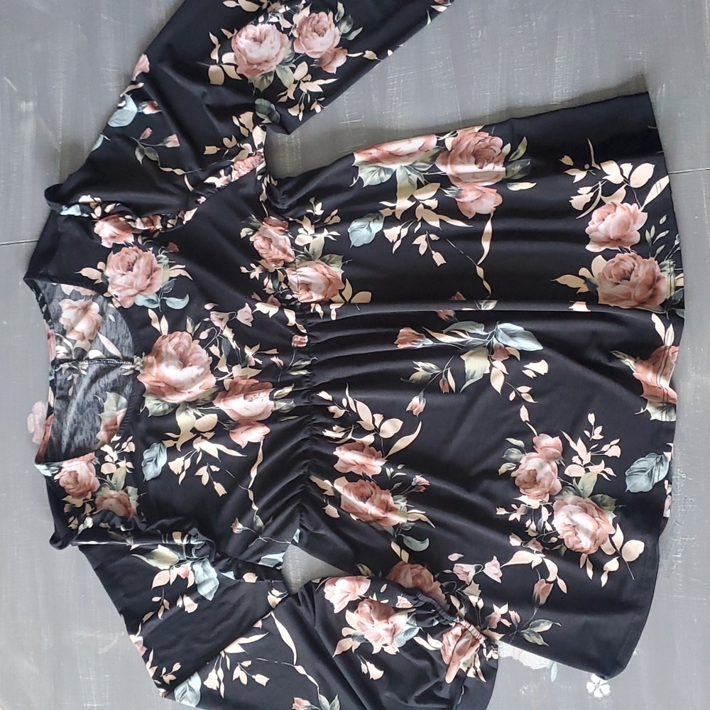 Chic Soul Babydoll Top 3X